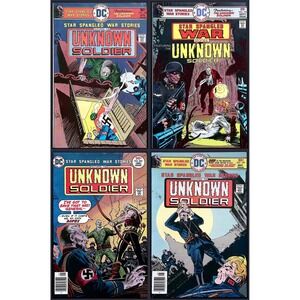 Star‎ Spangled War Stories 191 198 199 203 Unknown Soldier Kubert DC 4x Lot VF